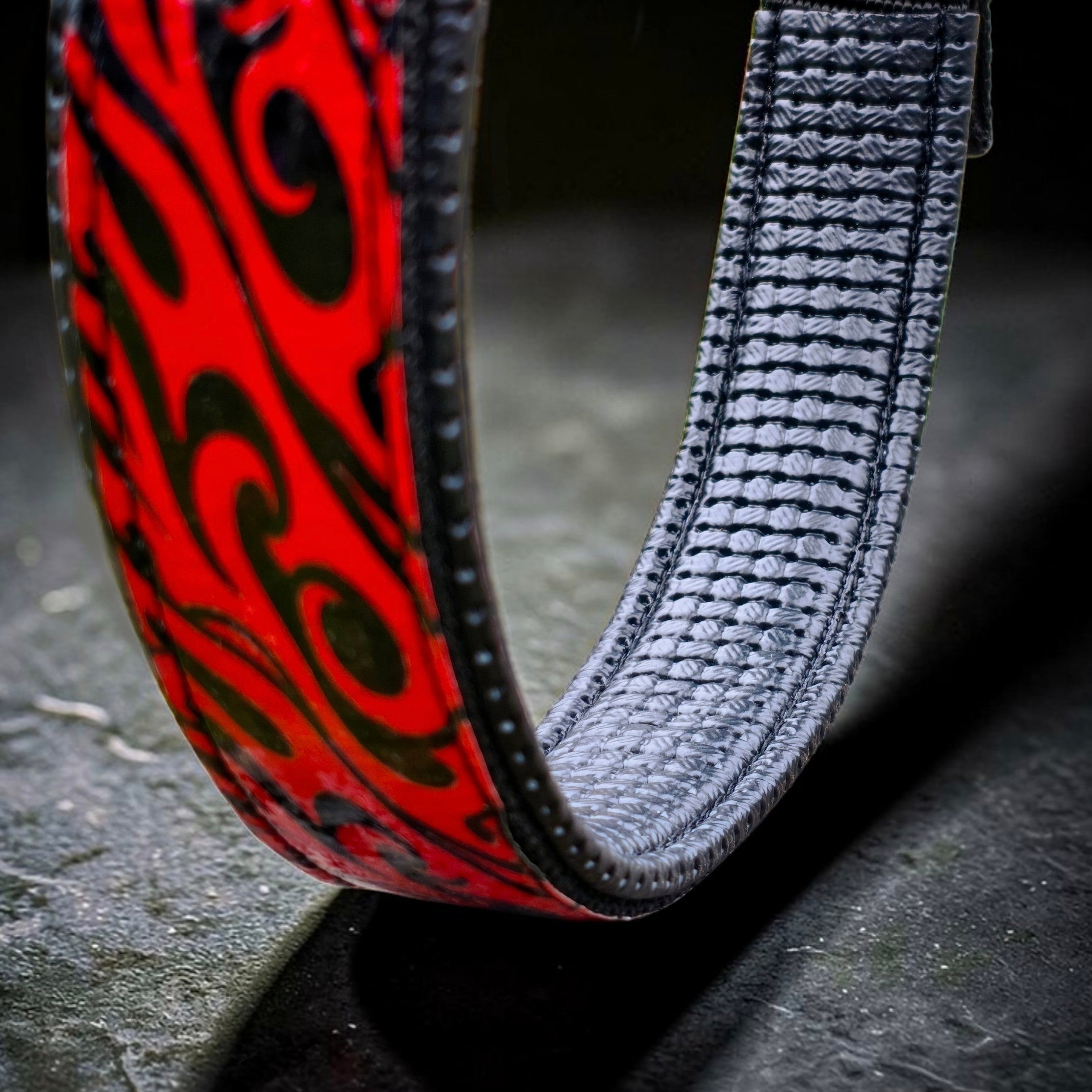 GLO-TEX Inferno Reflective Dog Collar